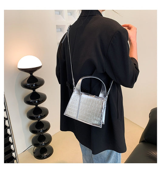 Bolso de Hombro Cuadrado Liso - Diseño Moderno y Versátil - Image 22