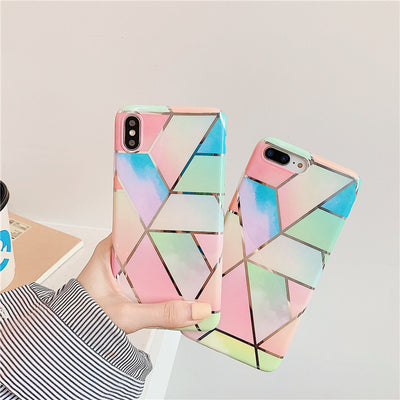 Funda de Silicona Marmolada Compatible con Apple - Image 6