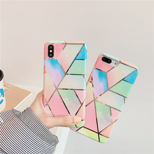 Funda de Silicona Marmolada Compatible con Apple - Image 6