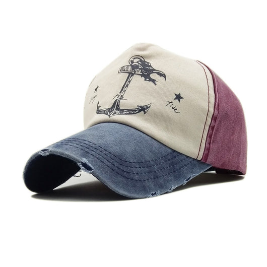 Gorra de Béisbol en Algodón Lavado