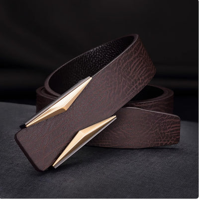 Cinturón Elegante para Hombre Estilo Coreano con Hebilla Suave - Image 7