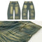 Pantalones Denim Harlan Patchwork Azul y Amarillo Desteñido