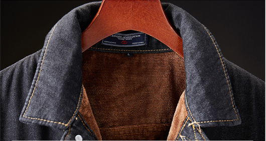 Chaqueta de Mezclilla Plus Terciopelo - Image 2
