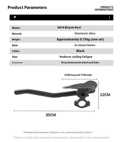 Manillar de Aleación de Aluminio para Bicicleta de Ruta de Larga Distancia - Image 12