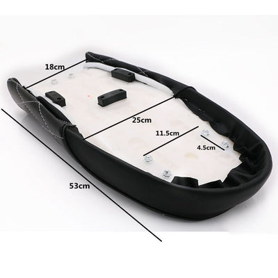 Asiento Retro Diamante para Motocicleta - Comodidad y Estilo Clásico - Image 7