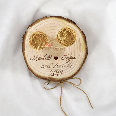 Caja Portaanillos de Madera para Novia - Image 8