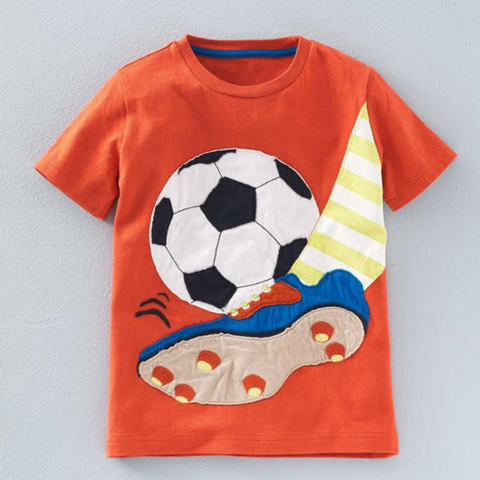 Ropa infantil de algodón puro con diseños impresos - Image 7