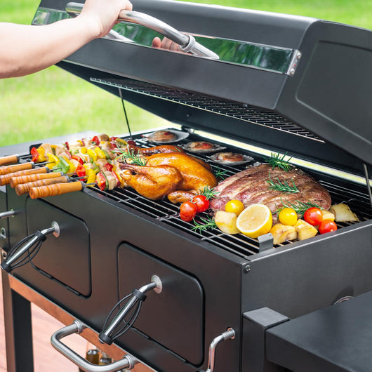 Asador de Carbón Portátil Plegable para Exterior - Image 4