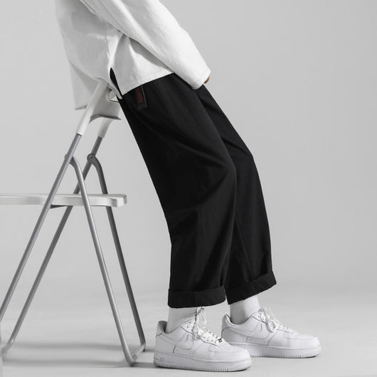Pantalones Casuales Sueltos para Hombre - Tela Fina para Verano - Image 3