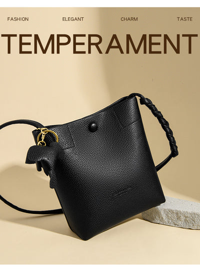 Bolso Bandolera de Cuero Suave para Celular Multicompartimento - Image 12