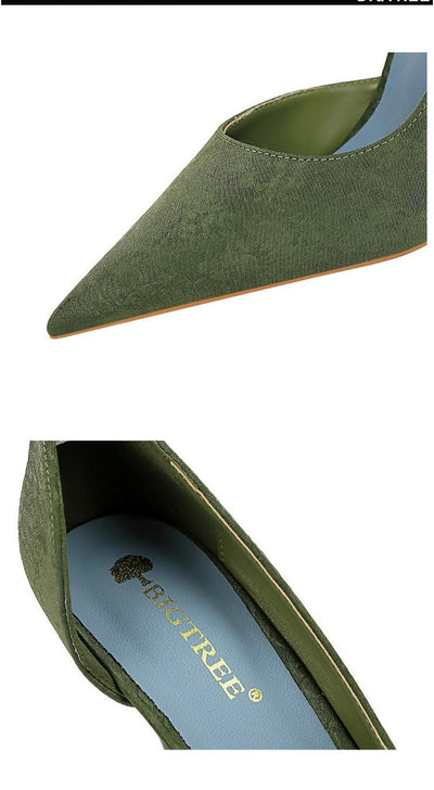 Zapatos Stiletto Elegantes con Punta Fina y Abertura Lateral - Image 20