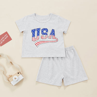 Conjunto de Verano para Niños: Playera Manga Corta y Shorts - Image 8