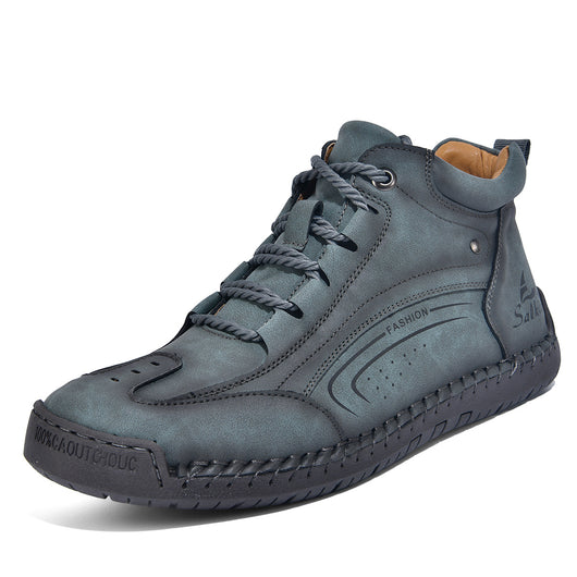 Zapatos de Moda Talla Grande para Hombre con Suela Cosida a Mano - Image 10