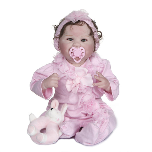 Muñeca Bebé Reborn con Ojos Acrílicos Sonrientes - Image 2
