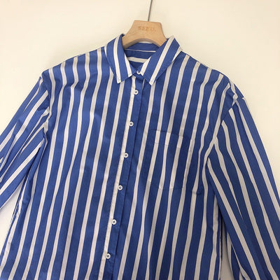 Blusa Suelta Manga Larga con Corte Tridimensional para Mujer - Image 28