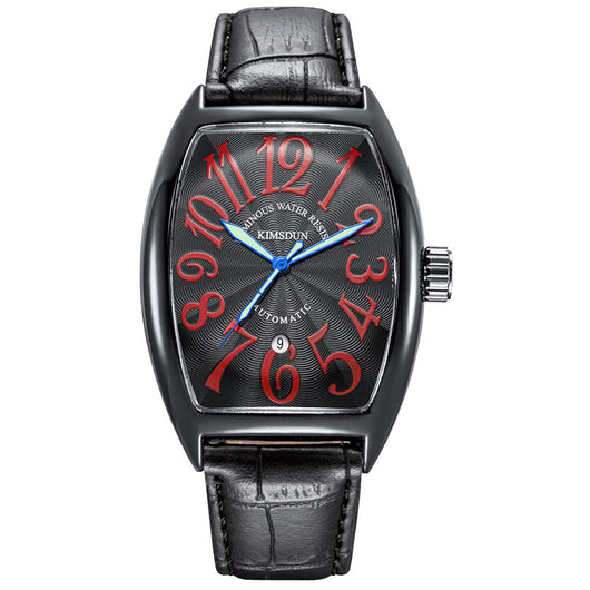 Reloj Automático Mecánico Diseño Barril de Vino - Image 5