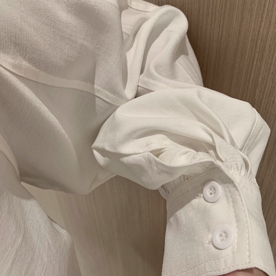 Camisa Blanca Casual Elegante - Image 7
