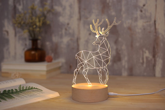 Lámpara 3D Decorativa de Noche - Image 3