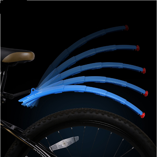 Guardabarros Telescópico Universal West Rider para Bicicleta de Montaña y Ruta - Image 5