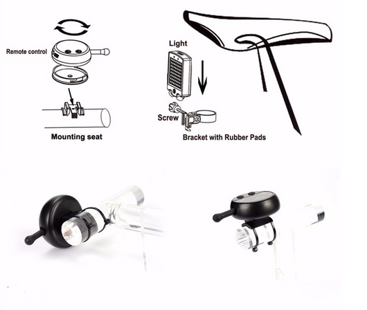 Luz de Giro LED para Bicicleta - Image 9