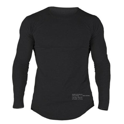 Camisetas de Manga Larga para Fitness Hombre - Image 3