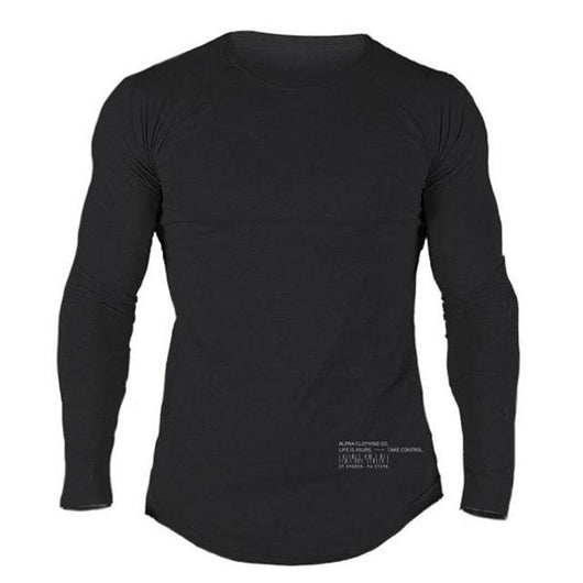 Camisetas de Manga Larga para Fitness Hombre - Image 3