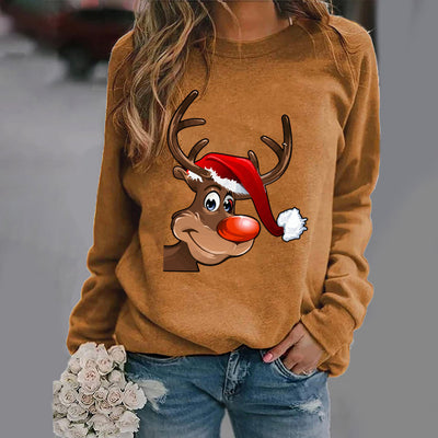 Suéter Navideño Estampado Cuello Redondo Manga Larga - Image 23