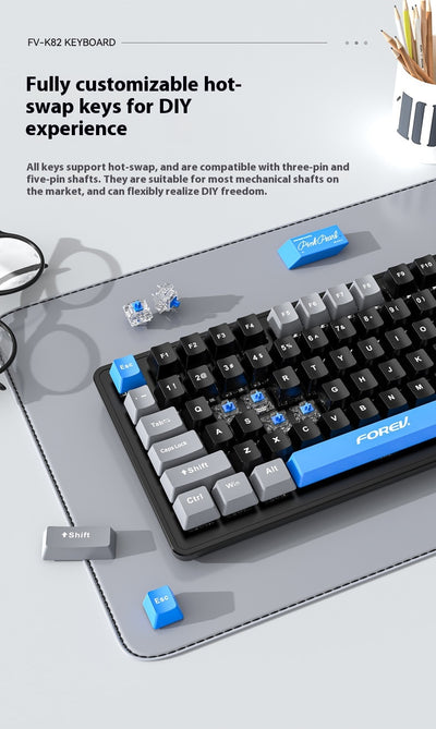 Kit Teclado Mecánico Personalizado + Ratón Gaming de Precisión - Image 40