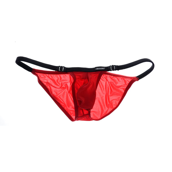 Calzoncillos Triangulares de Seda de Hielo Transparente para Hombre