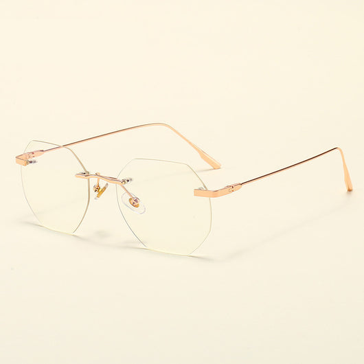 Gafas Sin Marco Doradas - Diseño Elegante para Hombre - Image 13