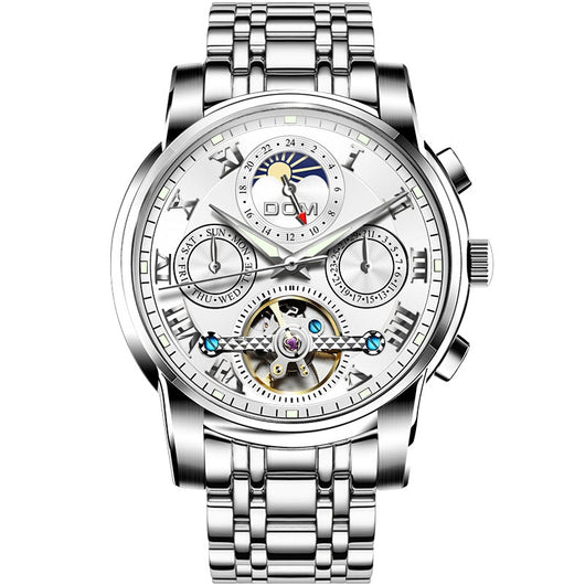 Reloj Mecánico Automático Multifuncional con Esfera Hueca y Luminoso para Hombre - Image 17