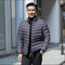 Chaqueta de Plumón Corta para Hombre - Algodón y Abrigo Ligero
