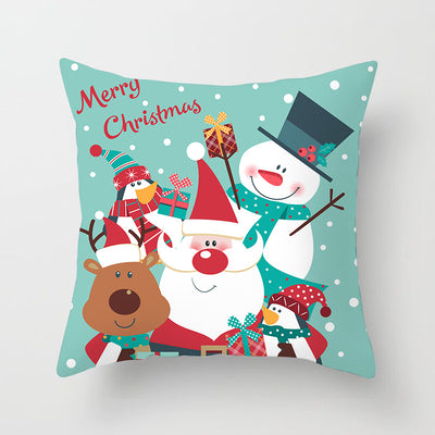 Funda de Almohada Navideña con Diseño Infantil - Image 29
