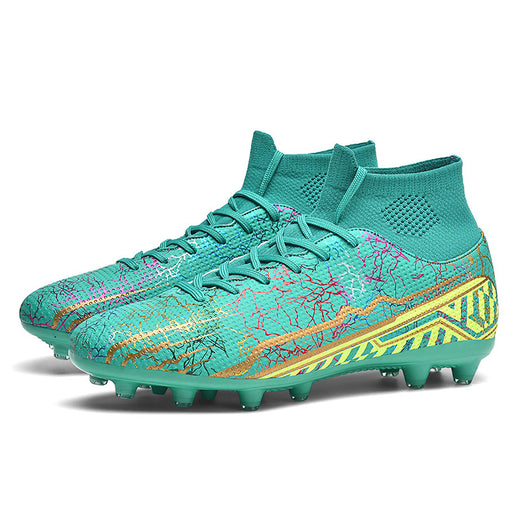 Botines de Fútbol Sala Alto Rendimiento con Tacos para Jóvenes - Image 4