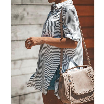 Blusa Rayas Elegante para Mujer - Image 2