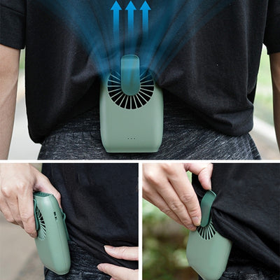 Ventilador Deportivo USB con Carga Inalámbrica - Image 2