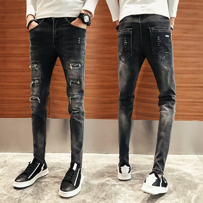 Pantalones de Patchwork Estampado - Image 5