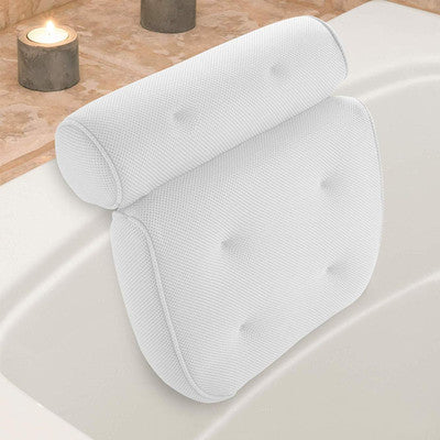 Almohada de Baño con 6 Ventosas y Malla 3D - Image 13