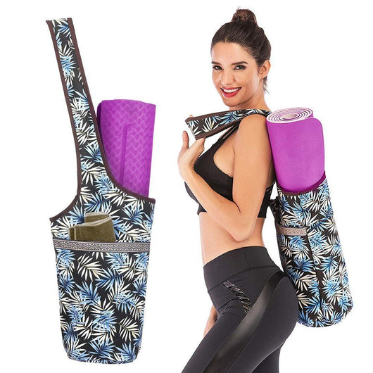 Bolsa de Yoga Multiusos con Diseño Étnico Flor de Marañón - Image 5