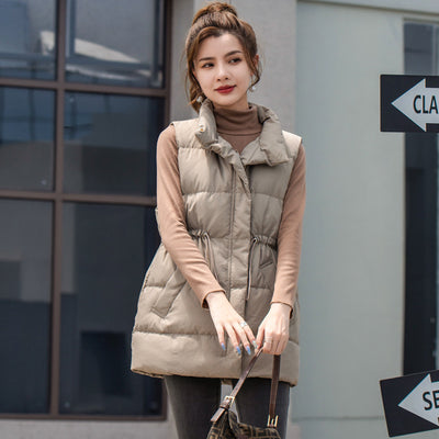Chaleco Acolchado Ligero Estilo Coreano para Mujer - Image 6