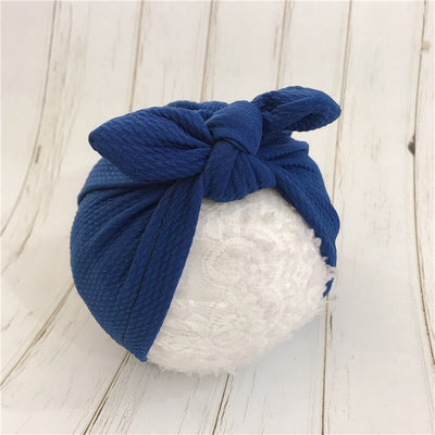 Gorro para bebé con moño - Image 3