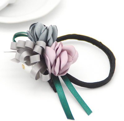 Pasador Coreano Semirrecogido con Perla y Flor - Accesorio para el Cabello - Image 8