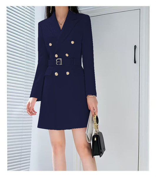Blazer Reductor de Cintura Estilo Office Lady - Top Ajustado para Mujer - Image 27