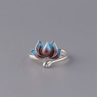 Anillo de Loto Azul