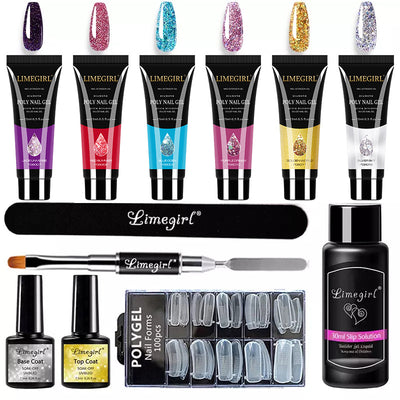 Set Completo de Manicura Profesional con Pegamento Extendido y Herramientas - Image 13