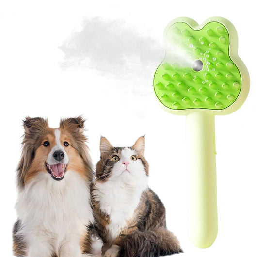 Cepillo de Vapor Autolimpiable para Gatos - Peine Deshedding Recargable con Masaje - Image 14
