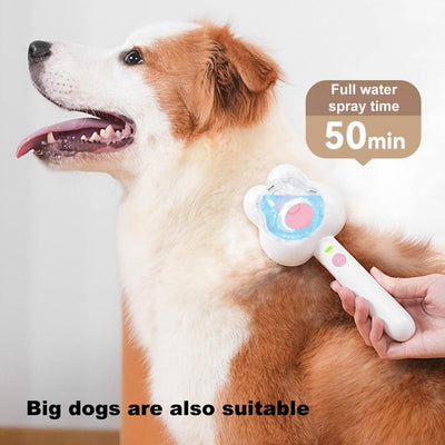 Cepillo de Vapor Autolimpiable para Gatos - Peine Deshedding Recargable con Masaje - Image 16