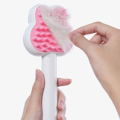 Cepillo de Vapor Autolimpiable para Gatos - Peine Deshedding Recargable con Masaje - Image 19