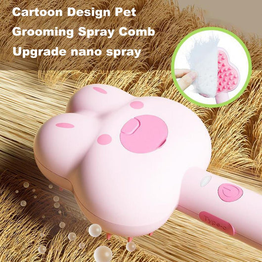 Cepillo de Vapor Autolimpiable para Gatos - Peine Deshedding Recargable con Masaje - Image 31