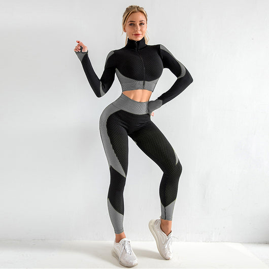 Conjunto Deportivo Yoga para Mujer - Traje Completo Gym - Image 23